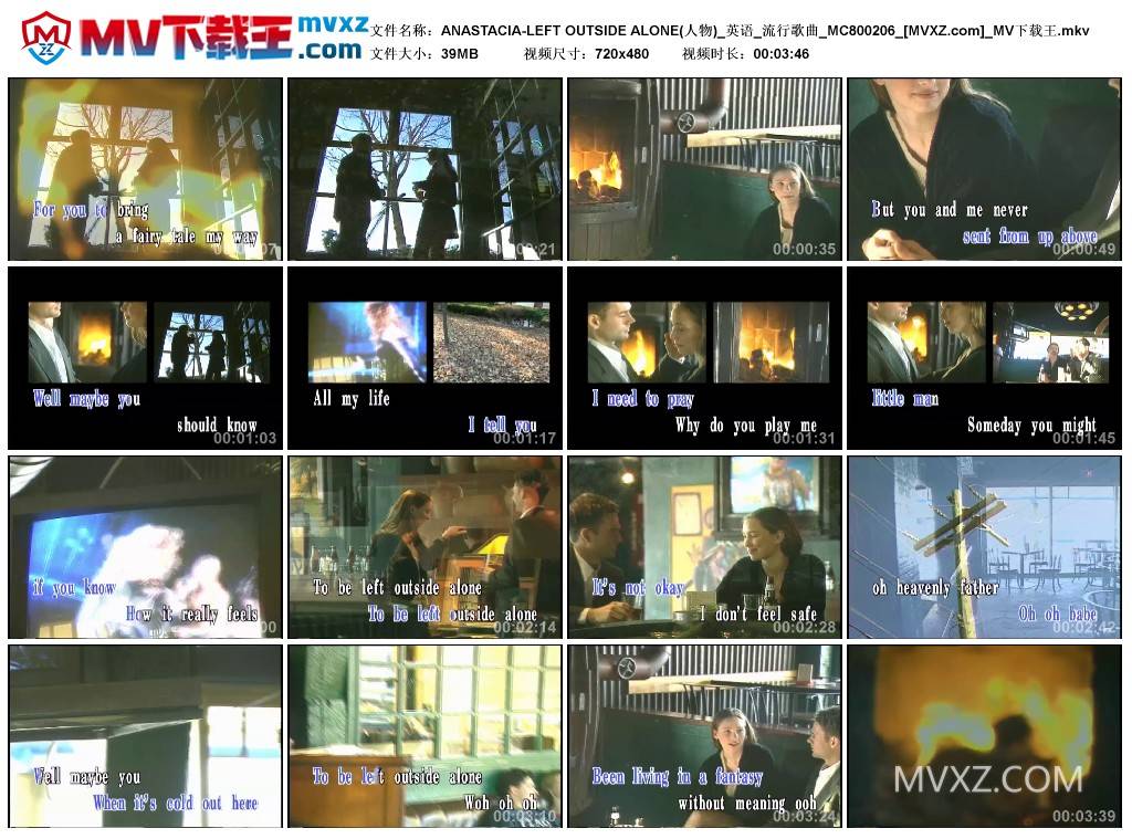 ANASTACIA-LEFT OUTSIDE ALONE(人物)_英语_流行歌曲_MC800206